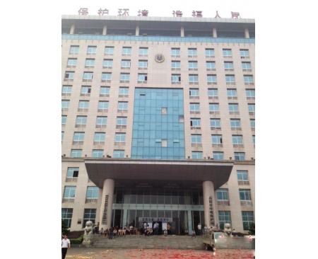 濮陽市環保局安裝防靜電地板